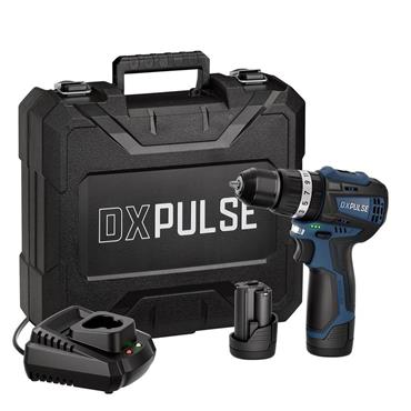 Draper Dxpulse 12V Brushless Combi Drill 27879 (2x2Ah)