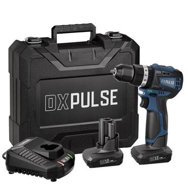 Draper Dxpulse 12V Brushless Combi Drill 27885 (2x4Ah)
