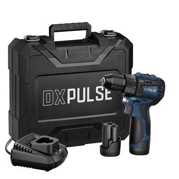 Draper Dxpulse 12V Brushless Drill Driver 27917 (2x2Ah)