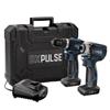 Draper Dxpulse 12V Brushless Drill & Impact Twin Kit 27983 (2x4Ah)
