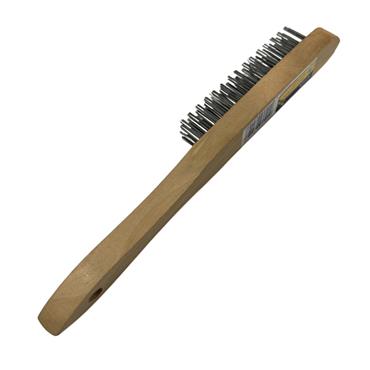 Draper Wooden Handle Wire Brush 12 Pack 28450