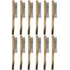 Draper Wooden Handle Wire Brush 12 Pack 28450