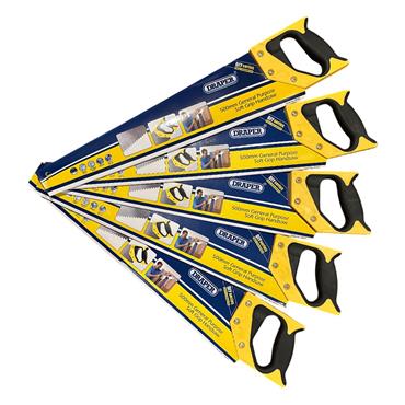 Draper Pack 500mm General Purpose Hand Saw 28584 (5 Pack)