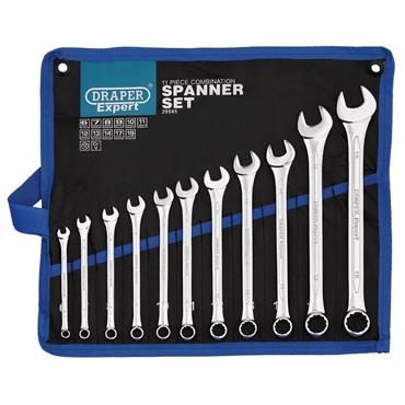 Draper 11 Piece Metric Combination Spanner Set 29545
