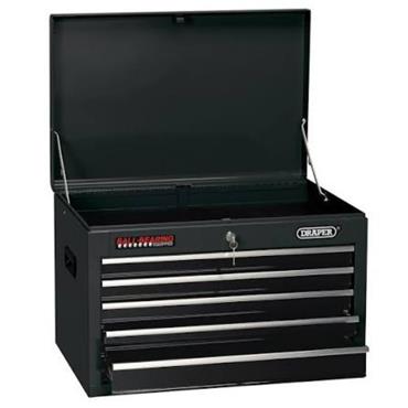 Draper 5 Drawer 26" Black Tool Chest 35737