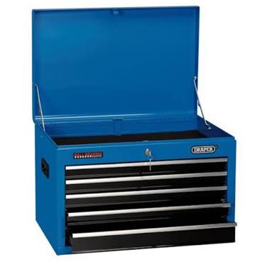 Draper Tool Chest 5 Drawer 26" 660 x 445 x 430mm Blue 35746