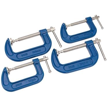 Draper C-Clamp Set (4 Piece) 38368