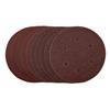 Draper 150mm Hook & Loop 10 Pack Sand Pads Assorted Grits 55069