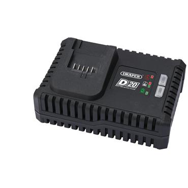 Draper DRA-55913 D20 Fast Battery Charger