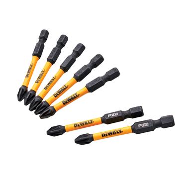 DeWalt 5+2 PZ2 Screwdriver Bit Pack DT70904T-QZ