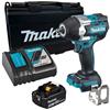 Makita DTW700RT 18V LXT Brushless 1/2'' Impact Wrench (1x5Ah)