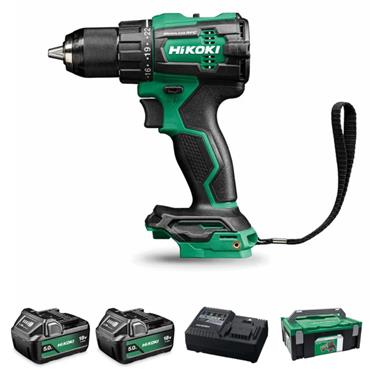 Hikoki DV18DE-JFZ Combi-drill 18V Li-Ion Brushless 70Nm (2x 5.0Ah)