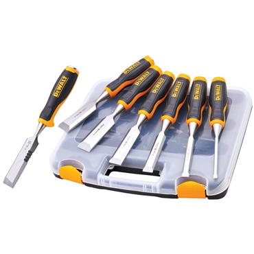 DeWalt 6 Piece Chisel Set With Free Chisel Knife DWHT48305-P