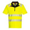 Portwest DX412 - Hi-Vis  Polo-Shirt - Yellow/Black