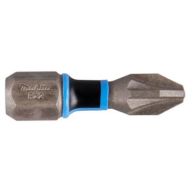 Makita E-03171 Impact Premier Torsion Bit Pz2-25mm 2Pc