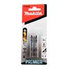 Makita E-03305 Impact Premier Torsion Bit Pz2-50mm 2Pc