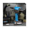 Scell-It Element-12 Battery crimper for nut inserts/blind nuts M6-M12 charger & (2 x 2Ah)