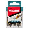Makita E-25937 Impact Premier Torsion Bit Set T10-25mm 15Pc