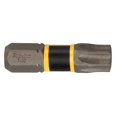 Makita E-25987 Impact Premier Torsion Bit Set T40-25mm 15Pc