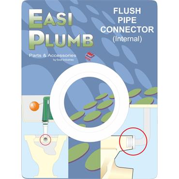 Easiplumb Internal Plastic Flush Pipe Connector