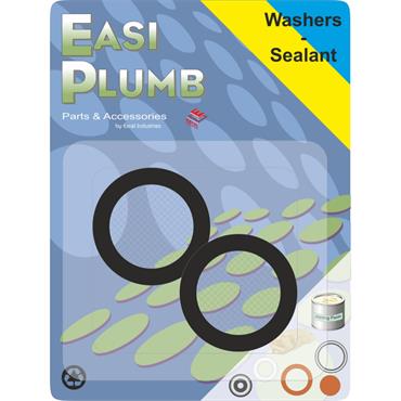 Easiplumb Pack of 2, 3/4" Screened Appliance Hose Washers