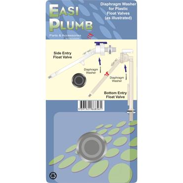 Easiplumb Diaphragm Washer for Traditional Plastic Float Valves