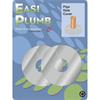 Easiplumb Pk/2 1/2" Chrome Plated 2 Piece Pipe Hole Trims