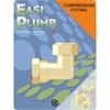 Easiplumb 1/2" x 3/4" F.I. Brass Compression Elbow