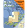 Easiplumb 22mm x 3/4" Brass Compression Elbow 