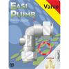 Easiplumb 1/2" Cu x Fi Service Valve Elbow Pattern