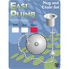 Easiplumb C.P.Basin Plug & Chain Set