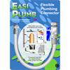 Easiplumb Type FC59 1/2" Str. Comp.Valved x Str. Swivel Flexible Plm Connector - 400mm Long