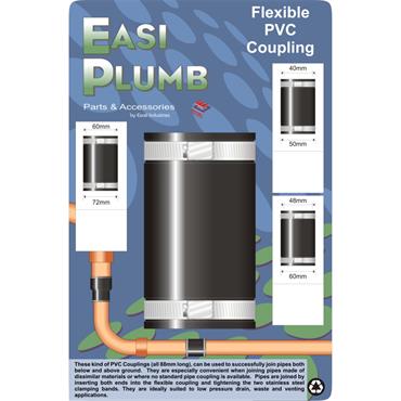Easiplumb 1 1/2" x 1 1/2" Coupling