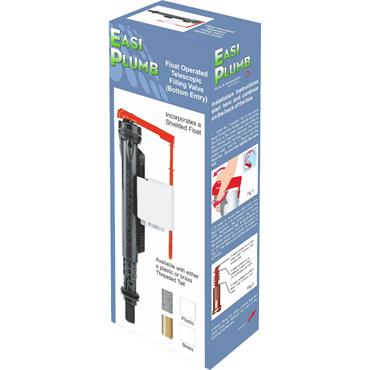 Easiplumb 1/2" Bottom Entry Filling Valve - (Brass Tail)