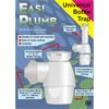 Easiplumb 11/4"/11/2" Universal Bottle Trap