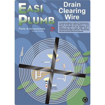 Easiplumb 15ft Drain Wire