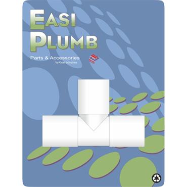 Easiplumb 21mm Solvent Overflow Tee
