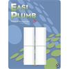 Easiplumb Pk/2, 21mm Overflow Straight Couplings