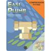 Easiplumb 1/2" x 1/2" x 3/4" Unequal Tee