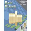 Easiplumb 3/4" x 1/2" Brass Reducing Nipple