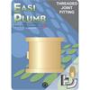 Easiplumb 3/4" Brass Round Socket