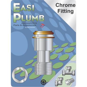 Easiplumb 1/2" x 40mm CP Telescopic Rad Ext. Piece