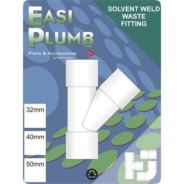 Easiplumb 40mm X 45 Deg. Tee