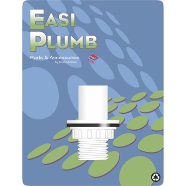 Easiplumb 21mm Overflow Straight Tank Connector