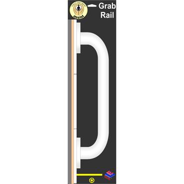 Easiplumb Assist 12" White Safety Grab Rail