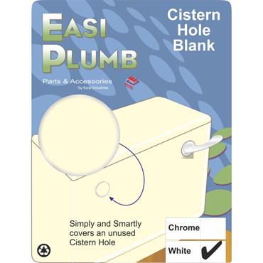 Easiplumb White Cistern Overflow Stopper