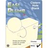 Easiplumb White Cistern Overflow Stopper