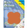 Easiplumb Pack  6, 3/4" Blank Cap Red Fibre Washers