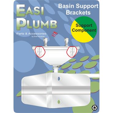 Easiplumb Pair Small Basin Support Brackets