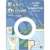 Easiplumb External Rubber Flush Pipe Connector